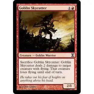 MtG Trading Card Game Time Spiral Common Goblin Skycutter #159