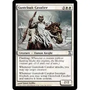 MtG Trading Card Game Time Spiral Uncommon Gustcloak Cavalier #22
