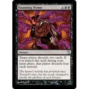 MtG Trading Card Game Time Spiral Uncommon Foil Haunting Hymn #112