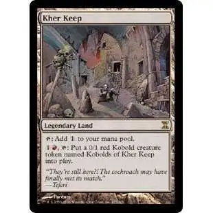 MtG Trading Card Game Time Spiral Rare Foil Kher Keep #275