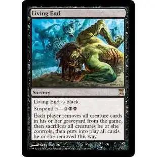 MtG Trading Card Game Time Spiral Rare Living End #115
