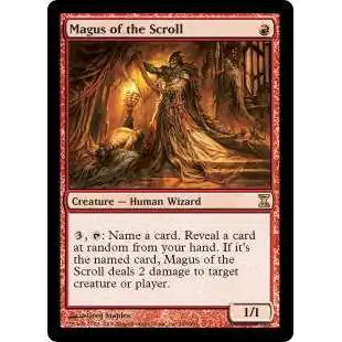 MtG Trading Card Game Time Spiral Rare Magus of the Scroll #169