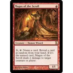 MtG Trading Card Game Time Spiral Rare FOIL Magus of the Scroll #169
