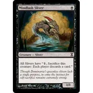 MtG Trading Card Game Time Spiral Common Mindlash Sliver #118