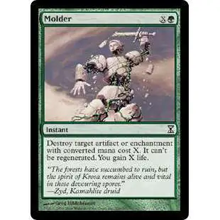 MtG Trading Card Game Time Spiral Common Molder #206