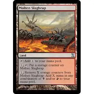 MtG Trading Card Game Time Spiral Uncommon Foil Molten Slagheap #276