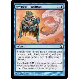 MtG Trading Card Game Time Spiral Common Mystical Teachings #69