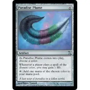 MtG Trading Card Game Time Spiral Uncommon Paradise Plume #260