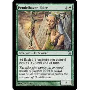 MtG Trading Card Game Time Spiral Uncommon Pendelhaven Elder #209