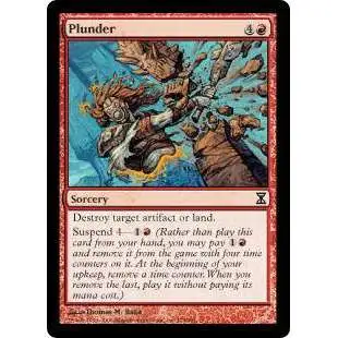 MtG Trading Card Game Time Spiral Common Plunder #174