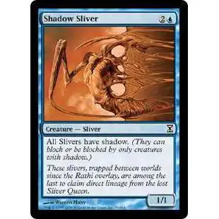 MtG Trading Card Game Time Spiral Common Shadow Sliver #76