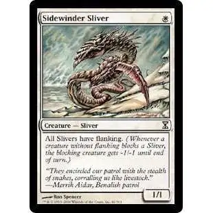 MtG Trading Card Game Time Spiral Common Sidewinder Sliver #41