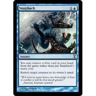 MtG Trading Card Game Time Spiral Common Snapback #78