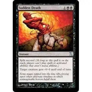 MtG Trading Card Game Time Spiral Uncommon Sudden Death #134