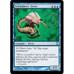 MtG Trading Card Game Time Spiral Uncommon Telekinetic Sliver #84