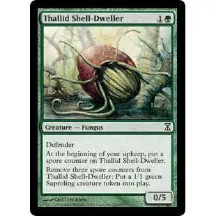 MtG Trading Card Game Time Spiral Common Thallid Shell-Dweller #226