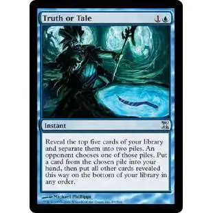 MtG Trading Card Game Time Spiral Uncommon Truth or Tale #89