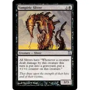 MtG Trading Card Game Time Spiral Uncommon Vampiric Sliver #140