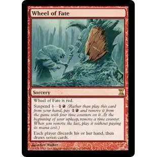 MtG Trading Card Game Time Spiral Rare Wheel of Fate #187