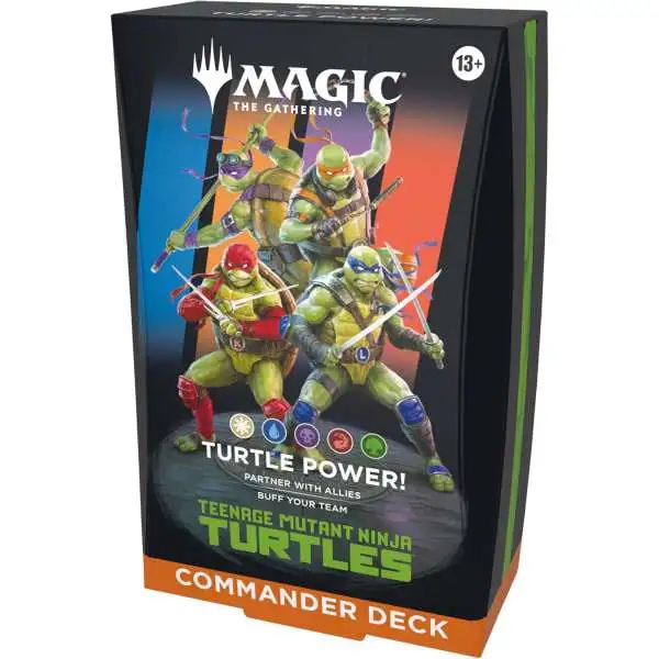 ninja turtles mtg cards Magic: The Gathering Unleash mutagenic mayhem and battle your friends in Commander MTG Teenage Mutant Ninja Turtles