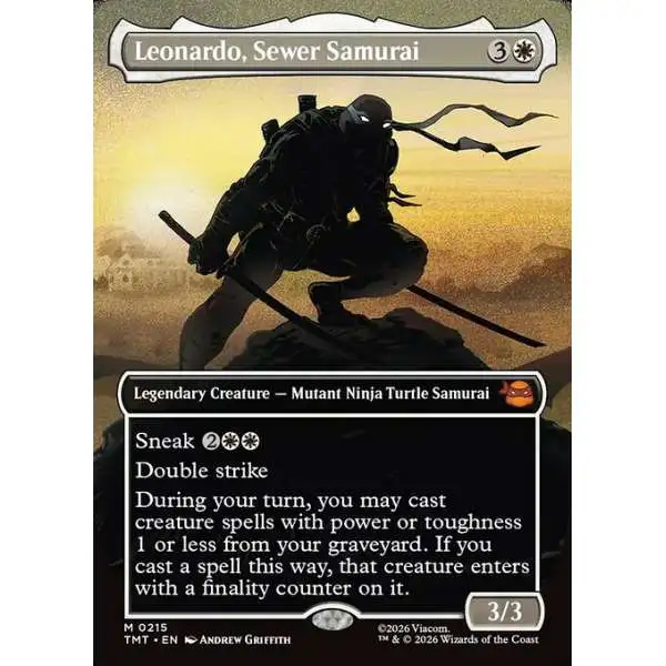 Magic The Gathering Teenage Mutant Ninja Turtles Single Card