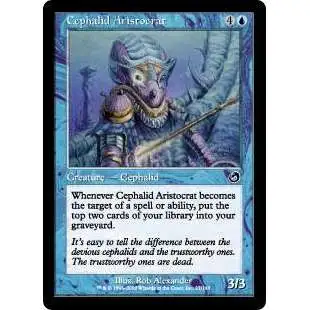 MtG Torment Common Foil Cephalid Aristocrat #27