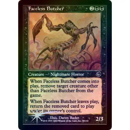 MtG Torment Common Foil Faceless Butcher #60