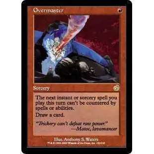 MtG Torment Rare Overmaster #104