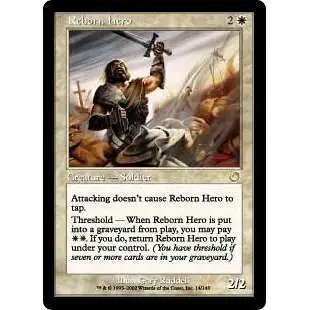 MtG Torment Rare Foil Reborn Hero #14