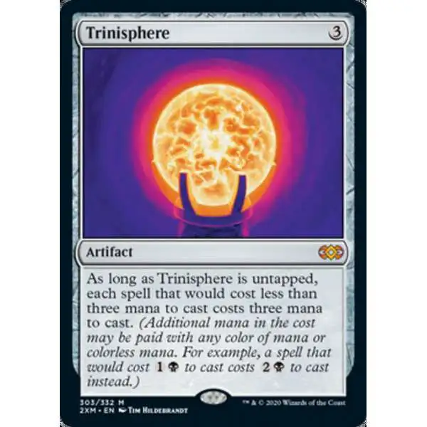 MtG Double Masters Mythic Rare Trinisphere #303