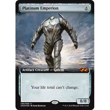 MtG Ultimate Box Toppers Platinum Emperion #30