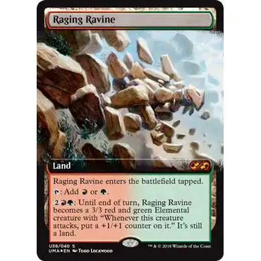 MtG Ultimate Box Toppers Raging Ravine #38
