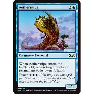 MtG Ultimate Masters Common Foil Aethersnipe #44
