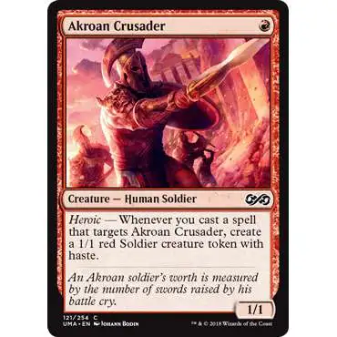 MtG Ultimate Masters Common Akroan Crusader #121