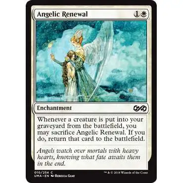 MtG Ultimate Masters Common Foil Angelic Renewal #10