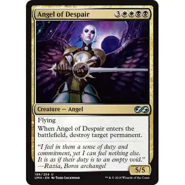 MtG Ultimate Masters Uncommon Foil Angel of Despair #196