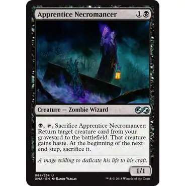 MtG Ultimate Masters Uncommon Foil Apprentice Necromancer #84