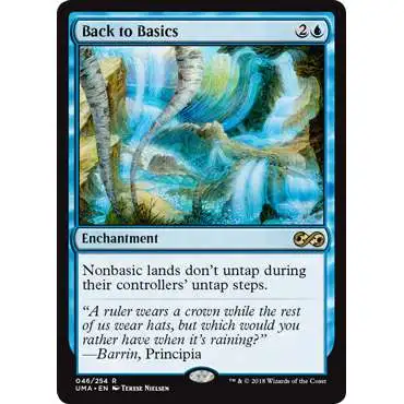 MtG Ultimate Masters Rare Foil Back to Basics #46