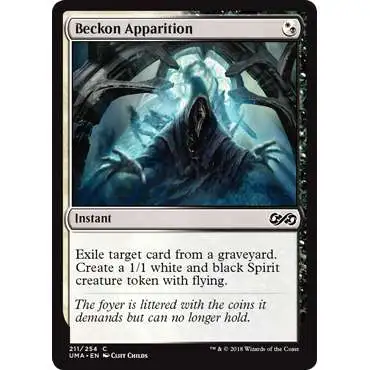 MtG Ultimate Masters Common Beckon Apparition #211