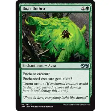 MtG Ultimate Masters Uncommon FOIL Boar Umbra #158
