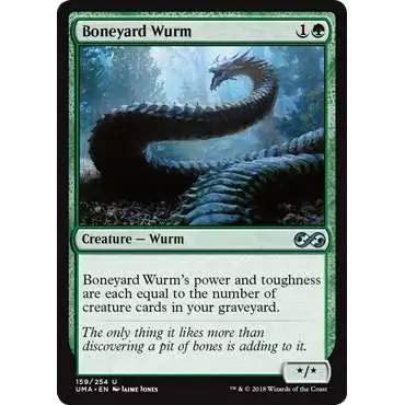 MtG Ultimate Masters Uncommon Boneyard Wurm #159