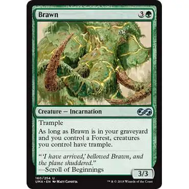 Magic The Gathering Ultimate Masters Single Card Uncommon Brawn 160 