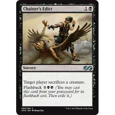 MtG Ultimate Masters Uncommon FOIL Chainer's Edict #89
