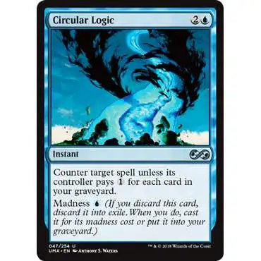 MtG Ultimate Masters Uncommon Foil Circular Logic #47