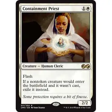 MtG Ultimate Masters Rare Foil Containment Priest #11