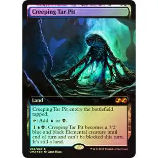 MtG Ultimate Masters Creeping Tar Pit U34 [Foil Box Topper]