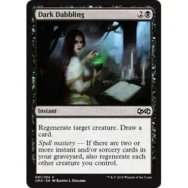 MtG Ultimate Masters Common Dark Dabbling #91