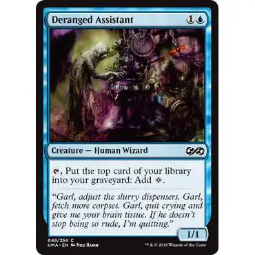 MtG Ultimate Masters Common Deranged Assistant #49