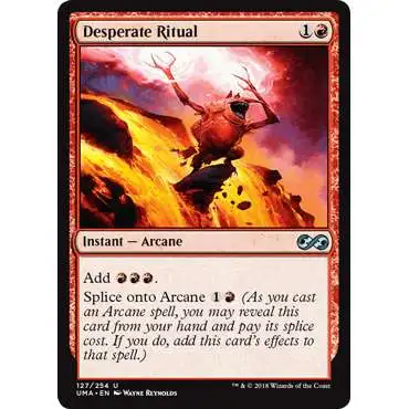 MtG Ultimate Masters Uncommon Desperate Ritual #127