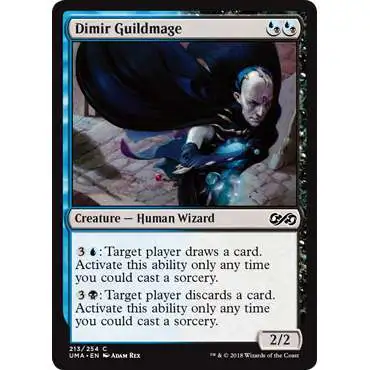 MtG Ultimate Masters Common Foil Dimir Guildmage #213